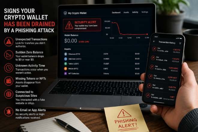 crypto wallet drained