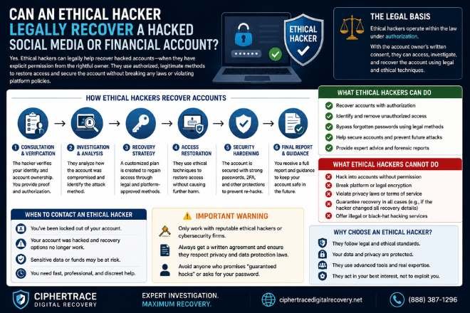 ethical hacker account recovery