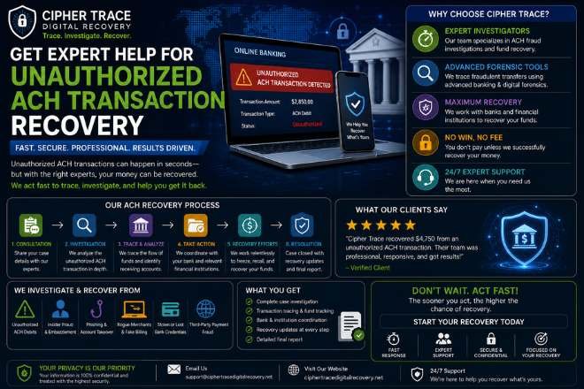 Get Expert Help for Unauthorized ACH Transaction Recovery