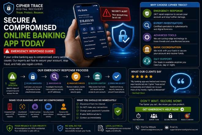Secure a Compromised Online Banking App Today